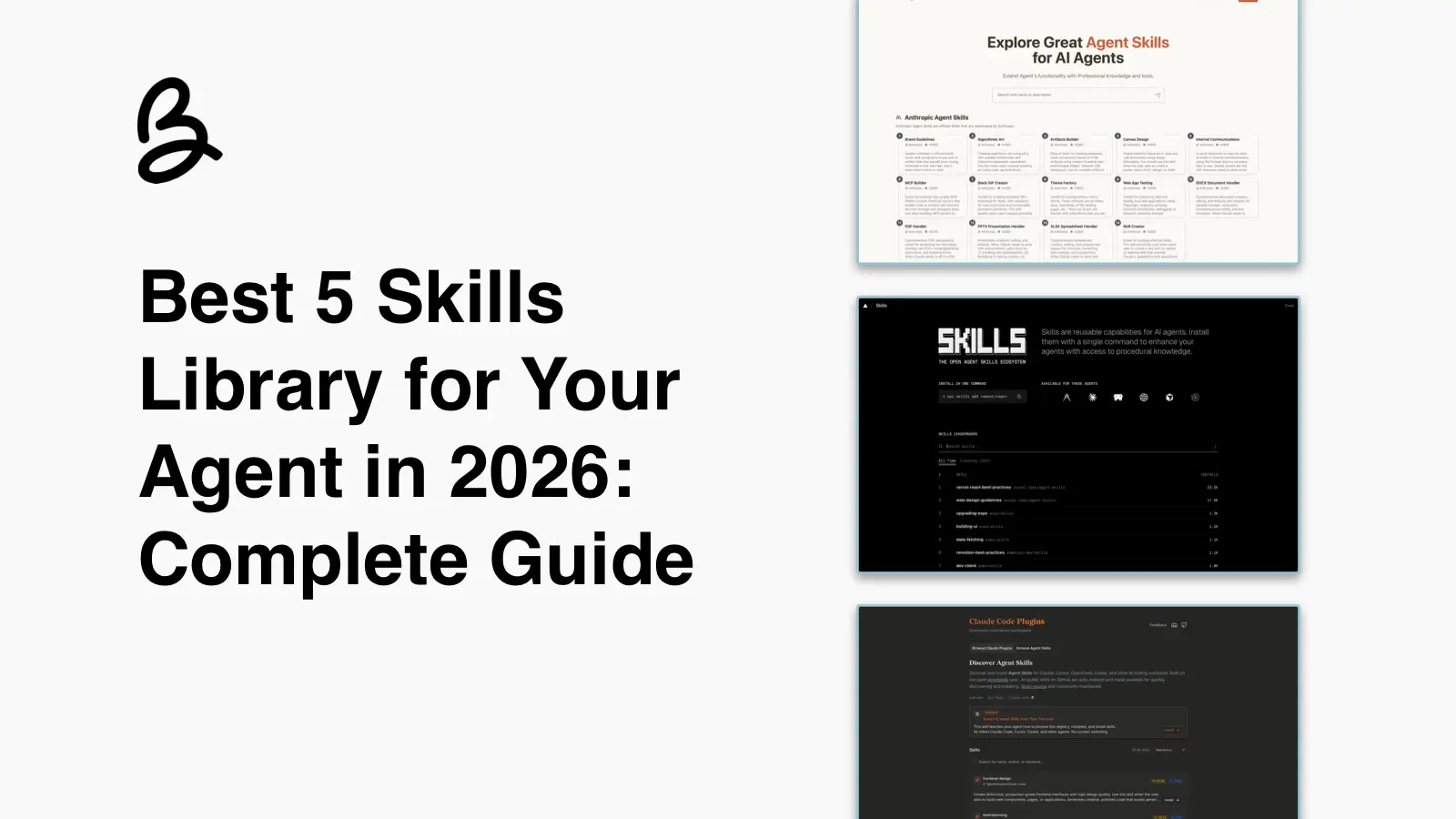 Best 5 Skills Library for Your Agent in 2026: Complete Guide